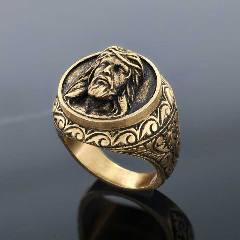 Jesus Crown Ring