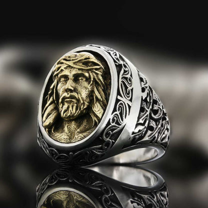 Jesus Christ Ring by SWISS PLUS - Christian Collection