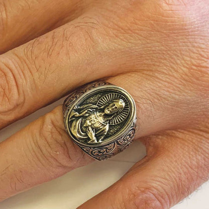 Jesus Sun Ring by SWISS PLUS - Christian Collection - view 5