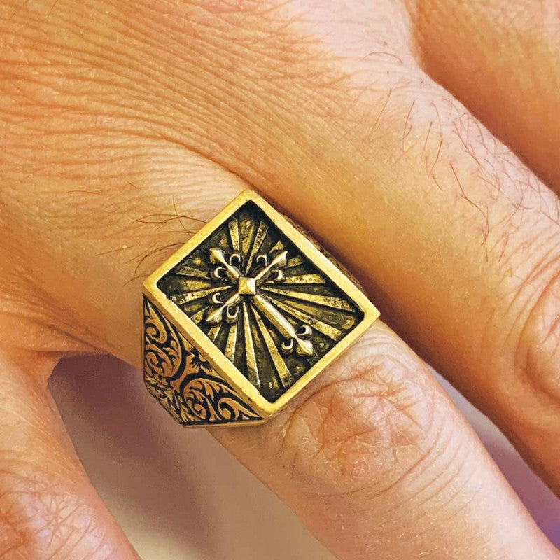 Christian Cross Ring - view 6