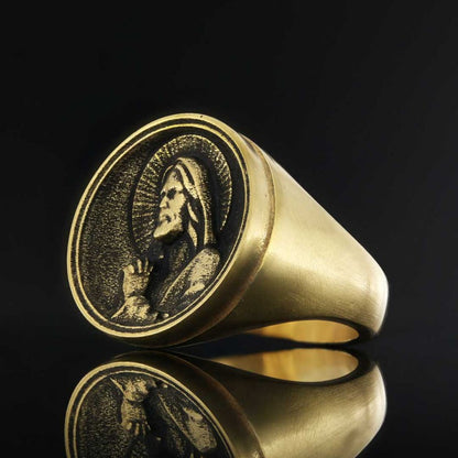 Jesus Jewelry Ring by SWISS PLUS - Christian Collection - view 4
