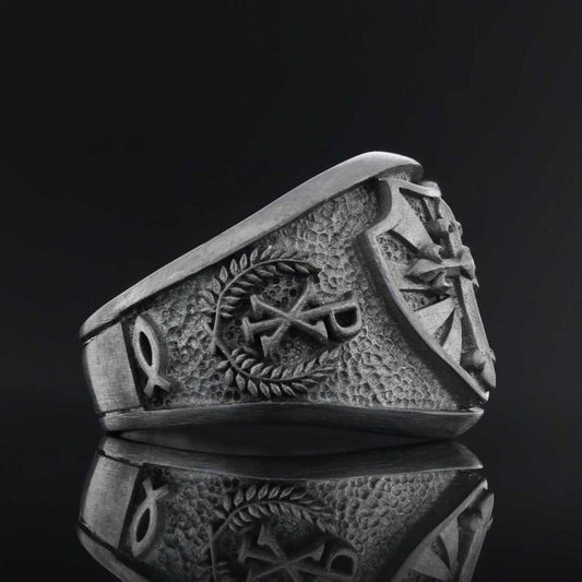 Crusade Cross Ring by SWISS PLUS - Christian Collection - view 2