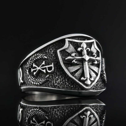 Crusade Cross Ring by SWISS PLUS - Christian Collection - view 3