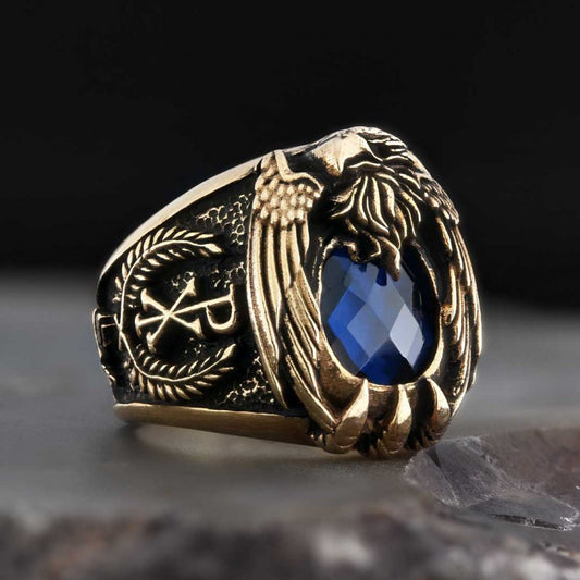 Christian Chi-Rho Ring - view 1