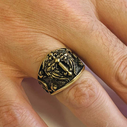 Christian Chrismon Ring by SWISS PLUS - Christian Collection - view 6