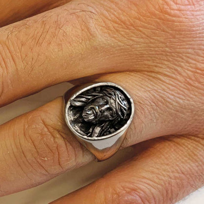 Jesus Engraved Ring by SWISS PLUS - Christian Collection - view 5