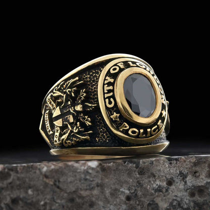 City Of London Police Ring by SWISS PLUS - Custom College Class Rings