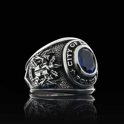 City Of London Police Ring by SWISS PLUS - Custom College Class Rings - view 3