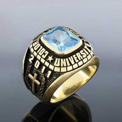 Colorado Class Ring by SWISS PLUS - Custom College Class Rings - view 4