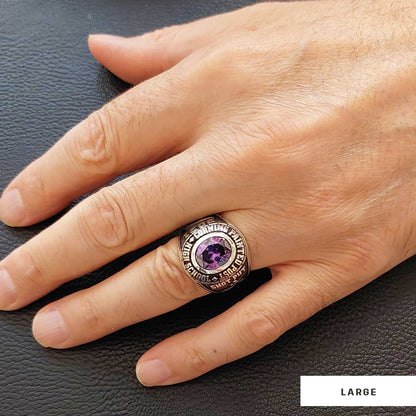 Colorado Technical University Ring, Customized High School Ring, Cameron University Ring, Graduation Collage Ring by SWISS PL