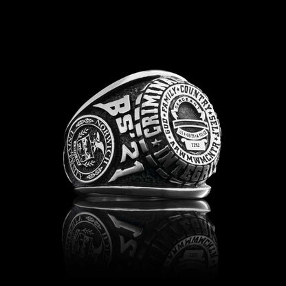 Criminal Justice İntegrity Ring by SWISS PLUS - Custom College Class Rings - view 4