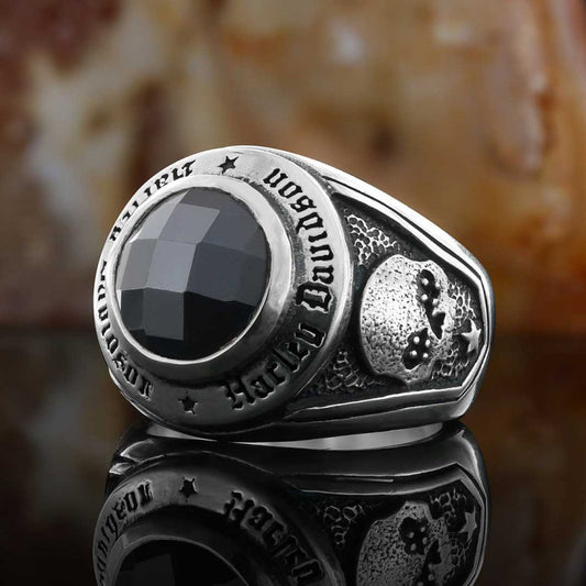 Custom Design Harley Davidson Ring - view 1