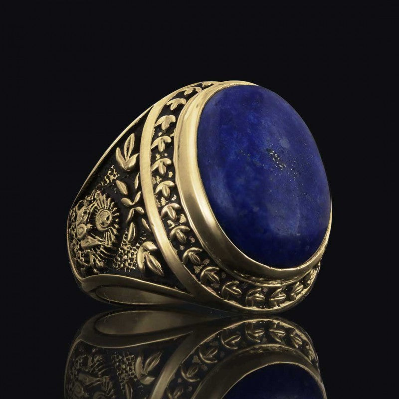 Custom Design Ottoman Tughra - State Coat of Arms Ring - view 3