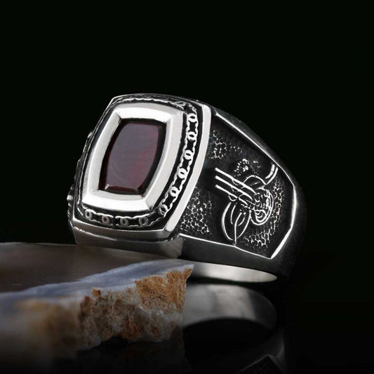 Custom Design Stoned Ottoman Ring