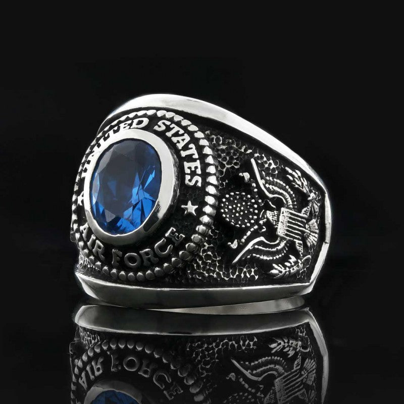 Custom Design United States Air Force Ring by SWISS PLUS - Military Rings - view 2