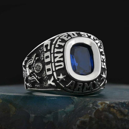 Custom Design United States Army Ring by SWISS PLUS - Military Rings