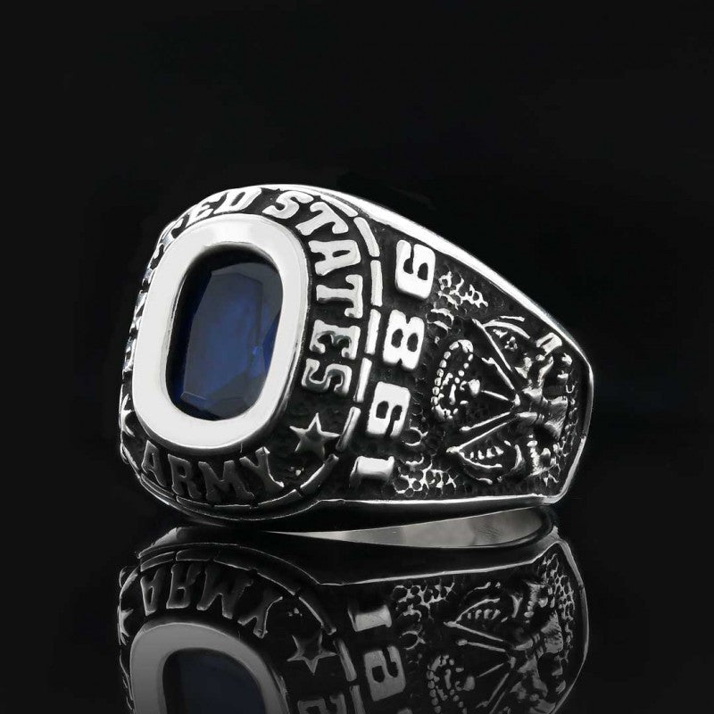 Custom Design United States Army Ring by SWISS PLUS - Military Rings - view 2