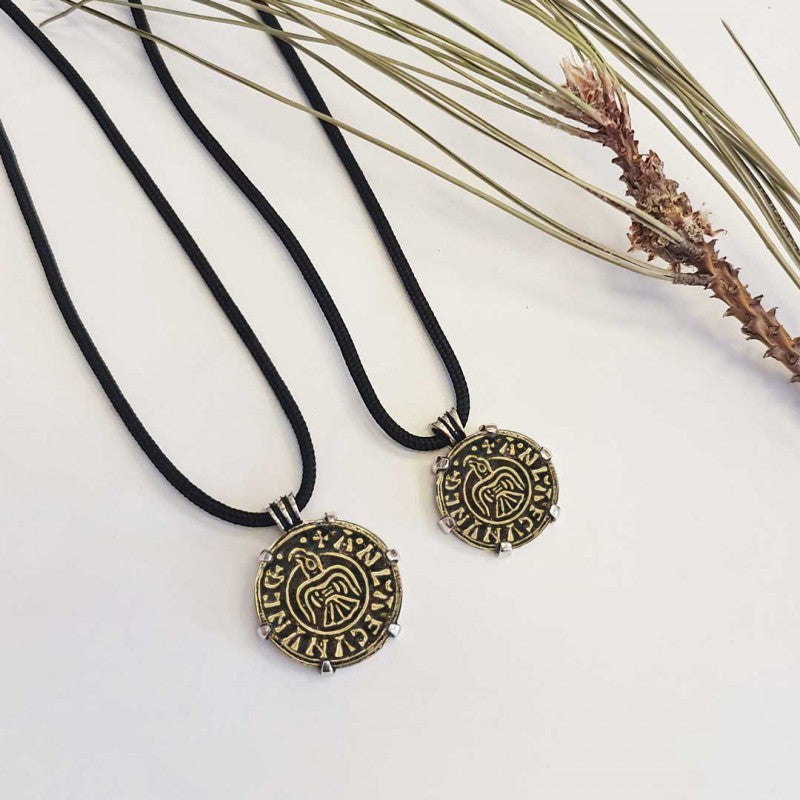 Custom Design Viking Penny King Anlaf Guthfrithsson Women Coin Pendant