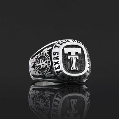 Custom High School Graduation Ring, Handmade University Ring, Class Ring, College Class Ring by SWISS PLUS - Custom College C