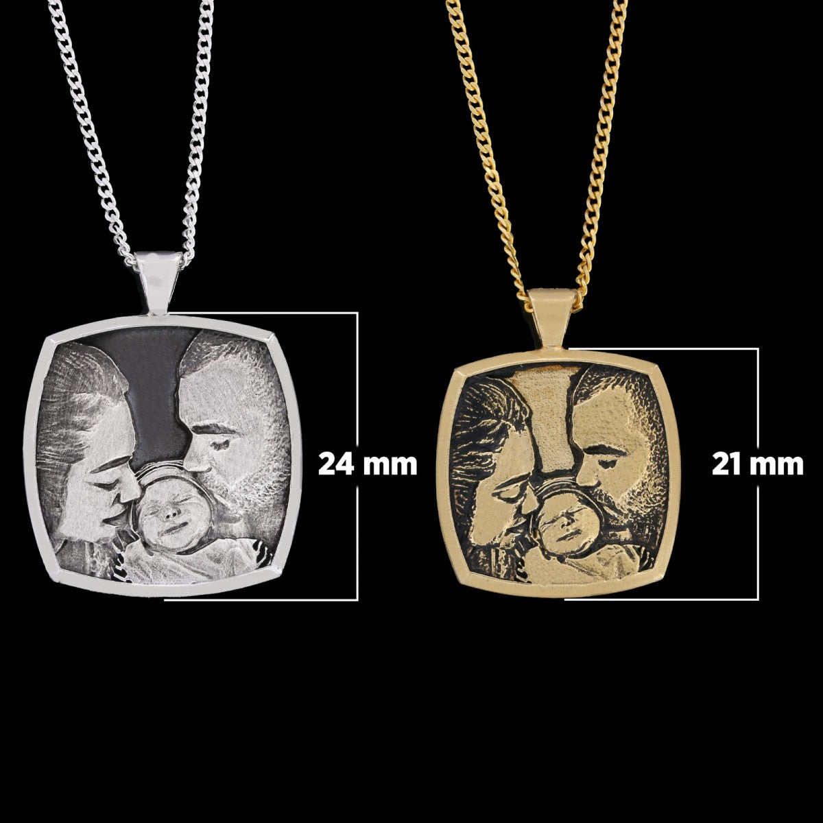 Custom Photo Jewelry, Personalized Picture Necklace, Relive Your Special Moments by SWISS PLUS - Photo Collection - view 2