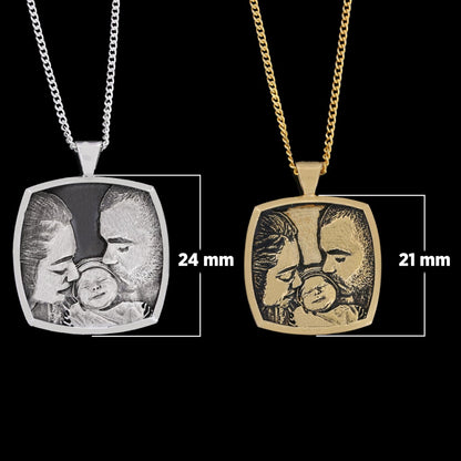Custom Photo Jewelry, Personalized Picture Necklace, Relive Your Special Moments by SWISS PLUS - Photo Collection - view 2