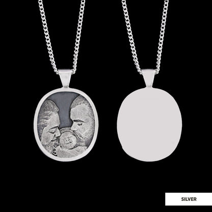 Custom Picture Necklace, A Unique Way to Wear Your Best Memories by SWISS PLUS - Photo Collection - view 5