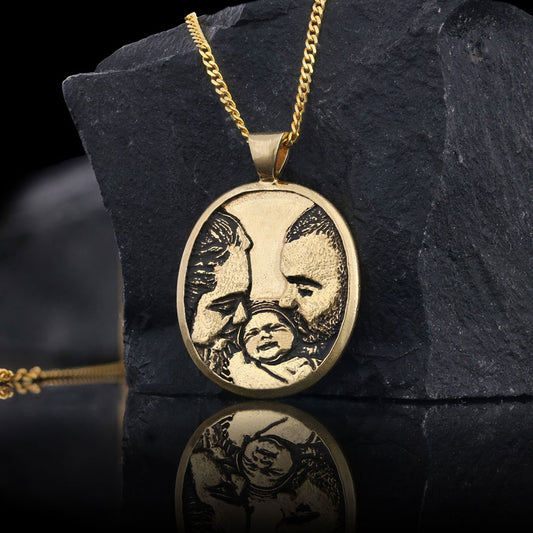 Custom Picture Necklace, A Unique Way to Wear Your Best Memories by SWISS PLUS - Photo Collection