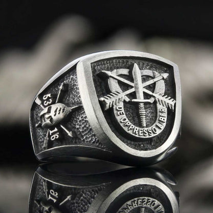 De Oppresso Liber Ring by SWISS PLUS - Military Rings