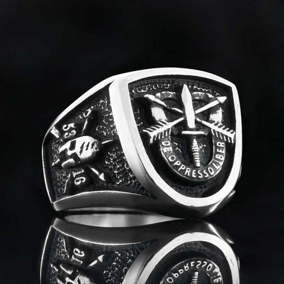 De Oppresso Liber Ring by SWISS PLUS - Military Rings - view 3