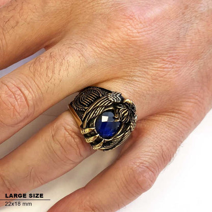 Eagle Jewish Ring by SWISS PLUS - Jewish Collection - view 5