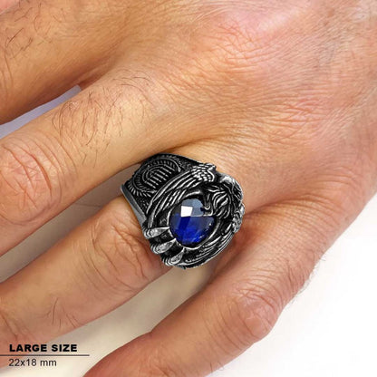 Eagle Jewish Ring by SWISS PLUS - Jewish Collection - view 6