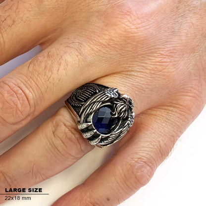 Eagle Jewish Ring by SWISS PLUS - Jewish Collection - view 7