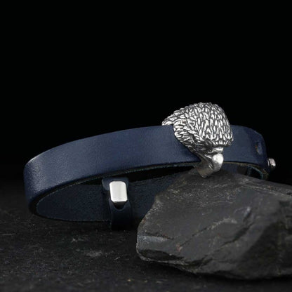 Eagle Leather Bracelet by SWISS PLUS - Unique Design Leather Bracelets - view 7