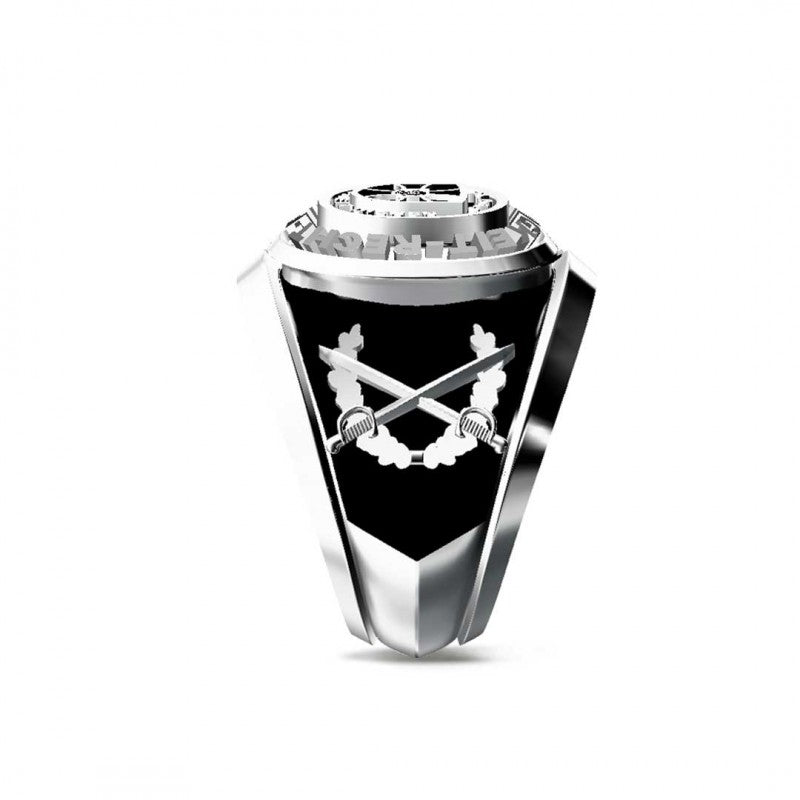 Einigkeit Recht Freiheit Germany 925 Sterling Silver Ring - view 3