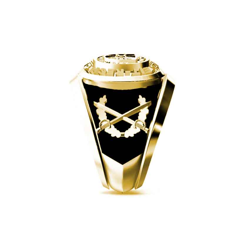 Einigkeit Recht Freiheit Germany 925 Sterling Silver Ring by SWISS PLUS - Military Rings - view 6