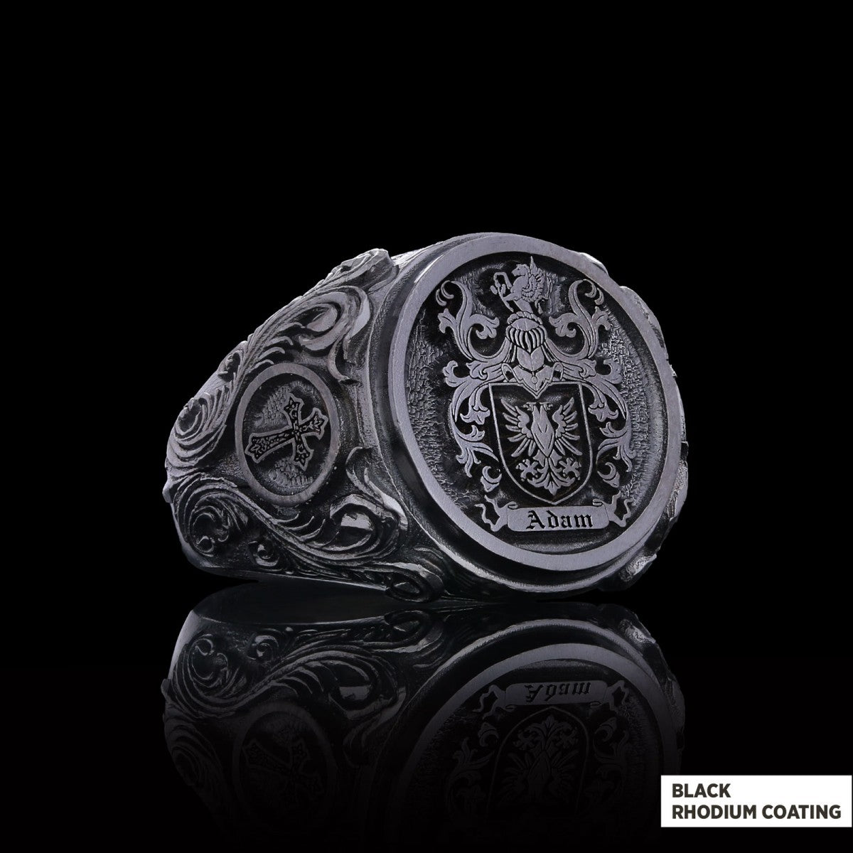 Family Coat of Arms Ring, Special Design Family Ring