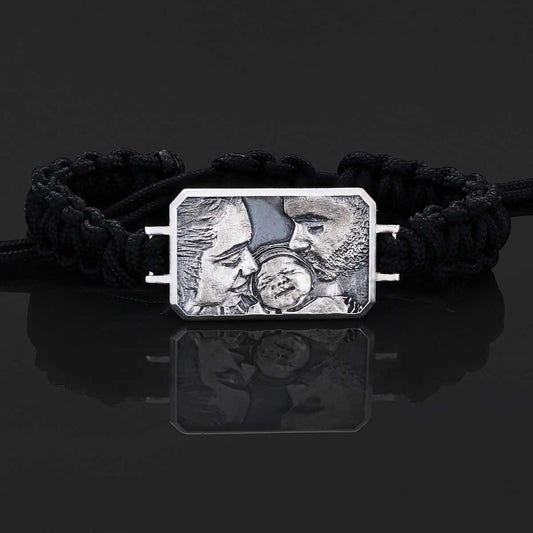 Family ForeverBracelet, Customizable Bracelet to Wear Your Cherished Memories by SWISS PLUS - Photo Collection