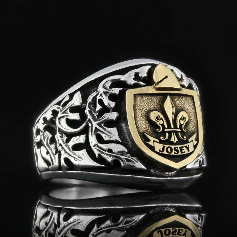 Celtic Design Family Crest Ring
