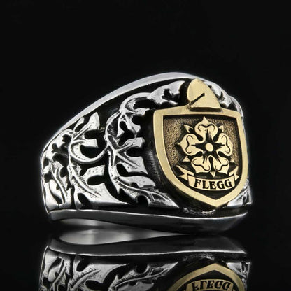 Celtic Design Flegg Family Ring by SWISS PLUS - Family Collection - view 3