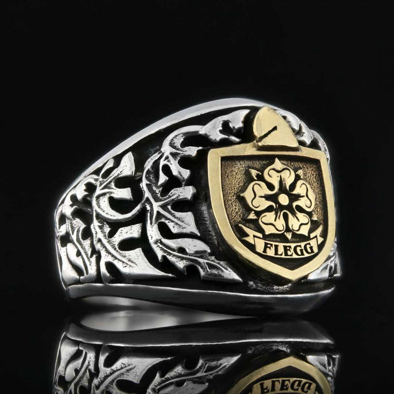 Celtic Design Flegg Family Ring