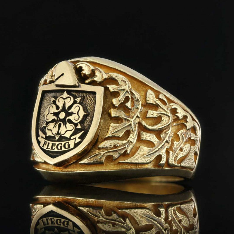Celtic Design Flegg Family Ring