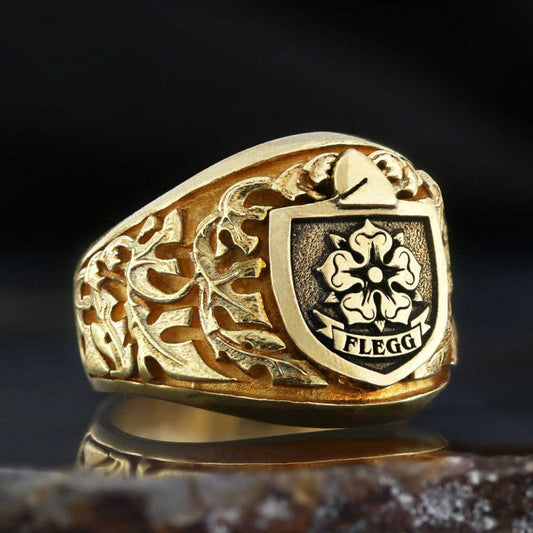 Celtic Design Flegg Family Ring