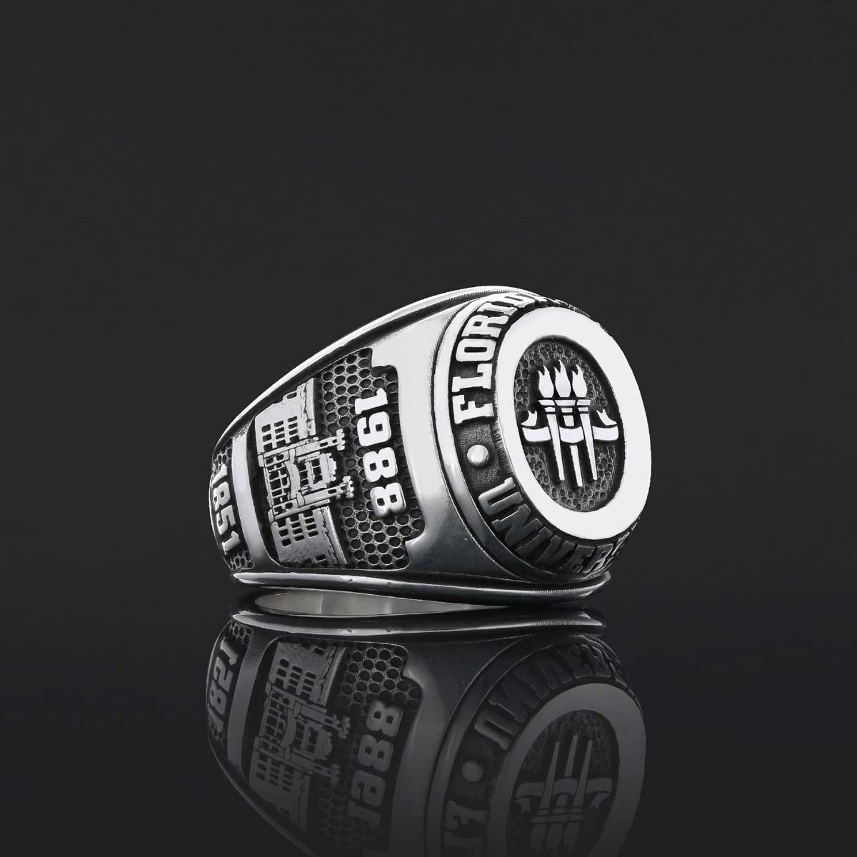 Florida State University Ring, The Ohio State University Graduation Ring, Class Ring, High School Ring - view 1