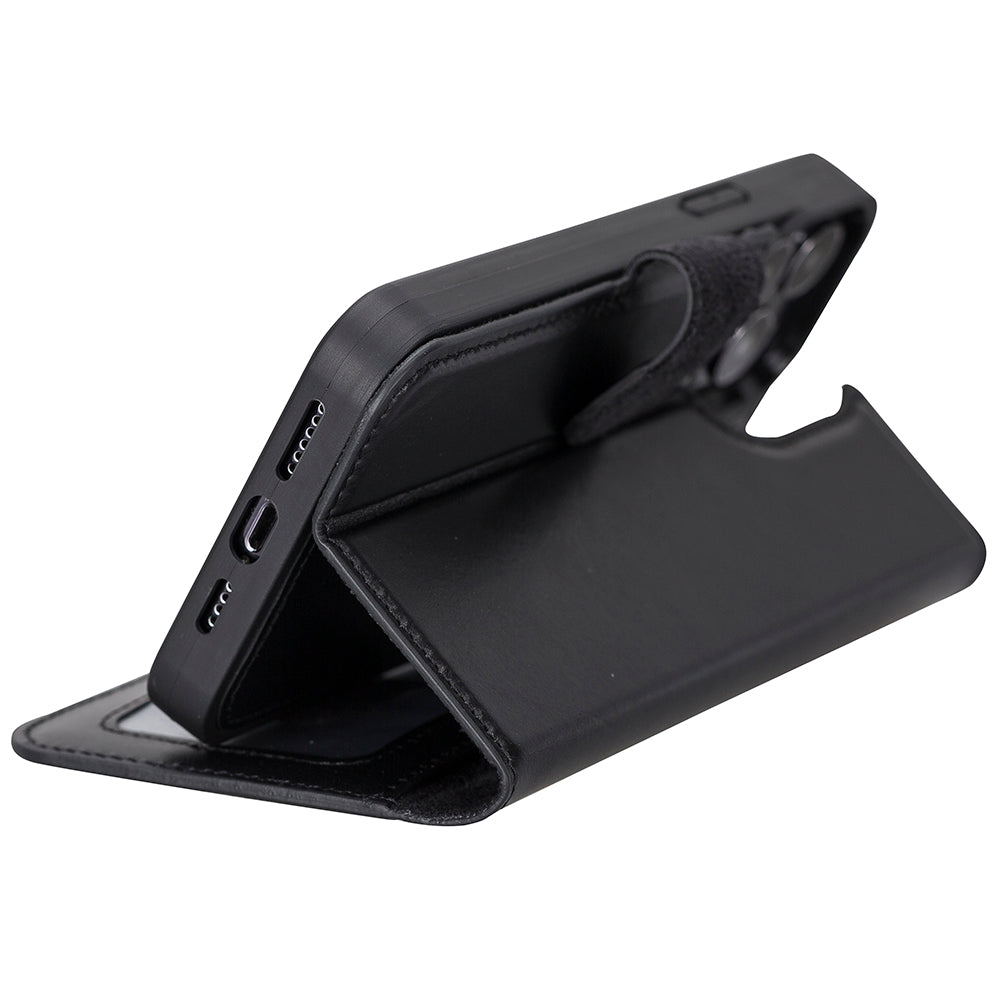Magic iPhone 13 Pro Max Detachable Leather Wallet Case