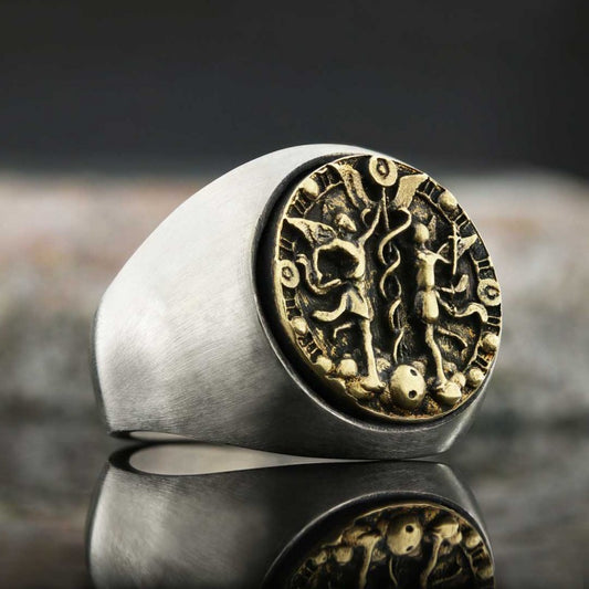 Gemini Horoscope Ring - view 1
