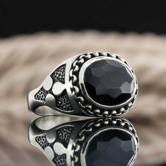 Gemstone Men Ring