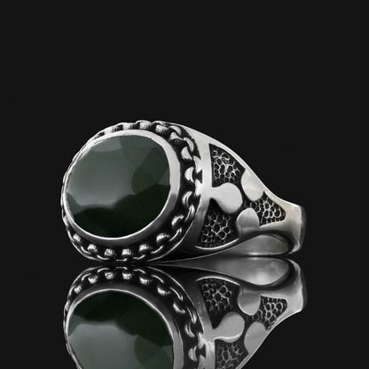 Gemstone Men Ring by SWISS PLUS - Unique Design Rings - view 4