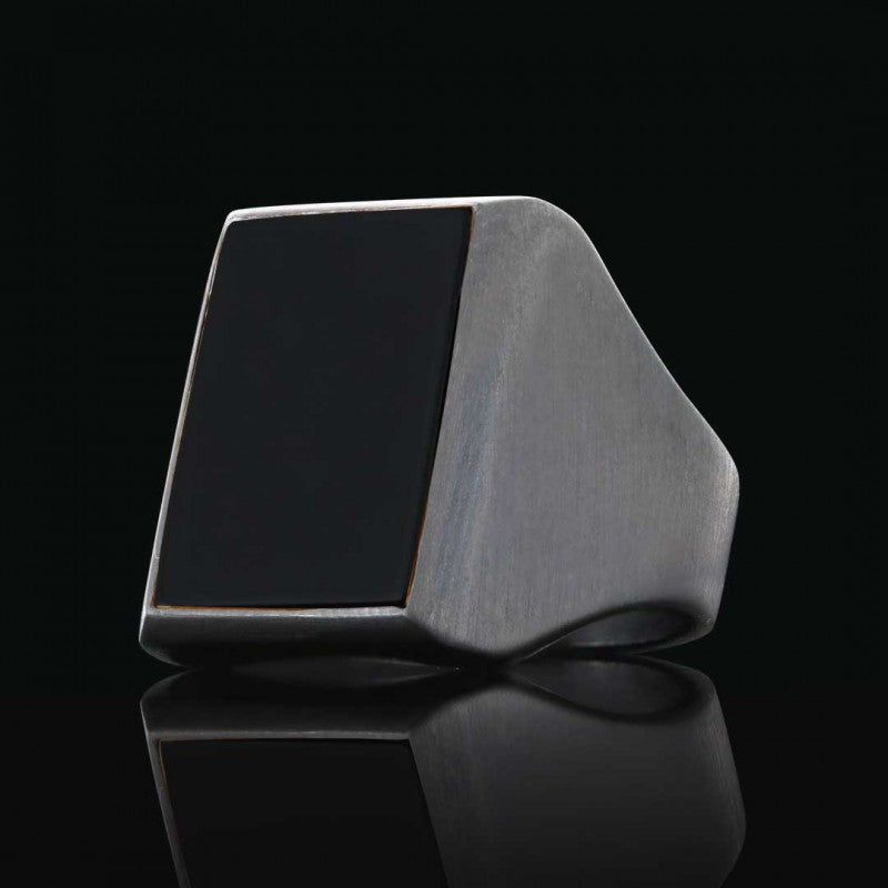 Gemstone Ring Silver 925 Sterling by SWISS PLUS - Unique Design Rings - view 2