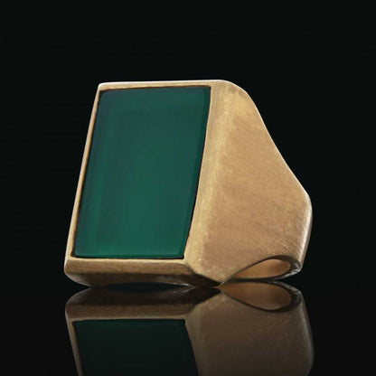 Gemstone Ring Silver 925 Sterling by SWISS PLUS - Unique Design Rings - view 4