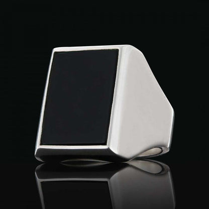 Gemstone Ring Silver 925 Sterling by SWISS PLUS - Unique Design Rings - view 6